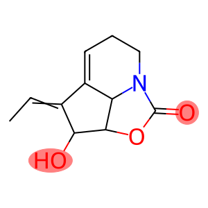 1H-2-Oxa-7a-azacyclopent[cd]inden-1-one,  4-ethylidene-2a,3,4,6,7,7b-hexahydro-3-hydroxy-,  [2aS-(2a-alpha-,3-alpha-,4E,7b-alpha-)]-  (9CI)