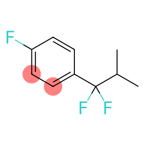 1-(1,1-DIFLUORO-2-METHYLPROPYL)-4-FLUOROBENZENE