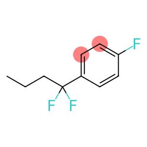 1-(1,1-DIFLUOROBUTYL)-4-FLUOROBENZENE