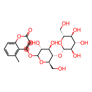 5-methylcoumarin-4-cellobioside