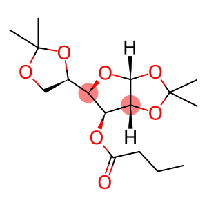 O-Butanoyl-3 di-O-isopropylidene-1,2:5,6 alpha-D-glucofurannose [Frenc h]