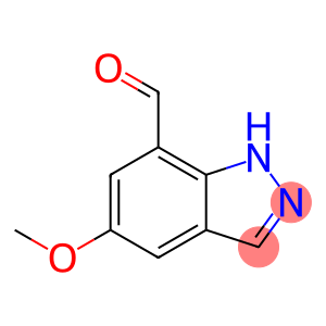 1H-Indazole-7-carboxaldehyde, 5-methoxy-