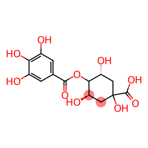 Benzoic acid, 3,4,5-trihydroxy-, (1α,2R,4α,6R)-4-carboxy-2,4,6-trihydroxycyclohexyl ester