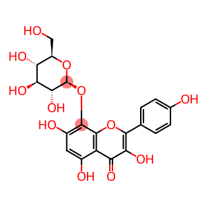 HERBACETIN 8-O-GLUCOSIDE