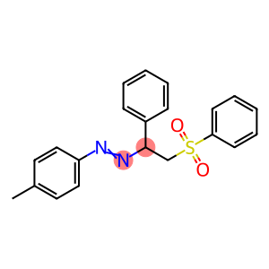 Diazene, 1-(4-methylphenyl)-2-[1-phenyl-2-(phenylsulfonyl)ethyl]-