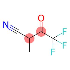 Butanenitrile,  4,4,4-trifluoro-2-methyl-3-oxo-