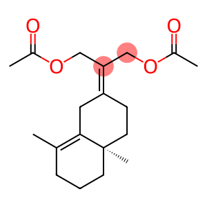 1,3-Propanediol, 2-[(4aR)-3,4,4a,5,6,7-hexahydro-4a,8-dimethyl-2(1H)-naphthalenylidene]-, diacetate (9CI)