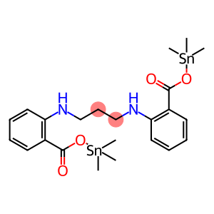 1,3-Propanediamine, N,N'-bis[2-[[(trimethylstannyl)oxy]carbonyl]phenyl]- (9CI)