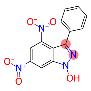 1H-Indazole, 1-hydroxy-4,6-dinitro-3-phenyl-