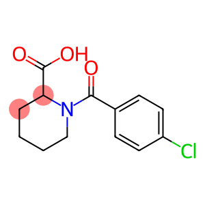 1-(4-chlorobenzoyl)piperidine-2-carboxylic acid