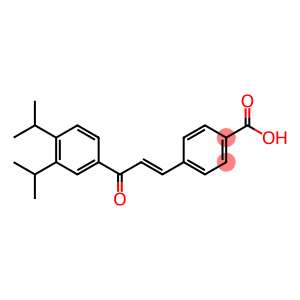 Benzoic acid, 4-[(1E)-3-[3,4-bis(1-methylethyl)phenyl]-3-oxo-1-propen-1-yl]-