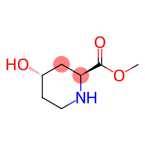 2-Piperidinecarboxylic acid, 4-hydroxy-, methyl ester, (2S,4S)-