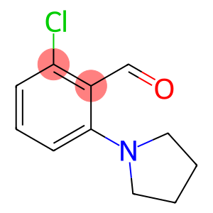 2-chloro-6-(pyrrolidin-1-yl)benzaldehyde