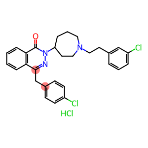 1(2H)-Phthalazinone, 2-[1-[2-(3-chlorophenyl)ethyl]hexahydro-1H-azepin-4-yl]-4-[(4-chlorophenyl)methyl]-, hydrochloride (1:1)