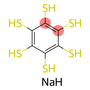 1,2,3,4,5,6-Hexakis(sodiothio)be