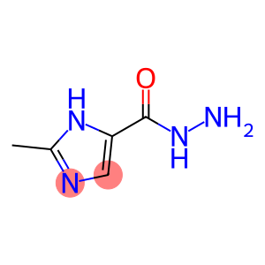 Imidazole-4(or 5)-carboxylic acid, 2-methyl-, hydrazide (6CI)