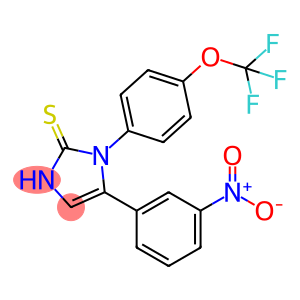 5-(3-Nitrophenyl)-1-[4-(trifluoromethoxy)phenyl]-1H-imidazole-2-thiol