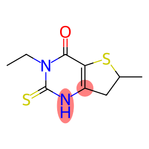 3-乙基-6-甲基-2-硫代-2,3,6,7-四氢噻吩并[3,2-D]嘧啶-4(1H)-酮