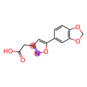 [5-(1,3-benzodioxol-5-yl)isoxazol-3-yl]acetic acid