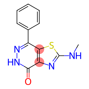 2-(甲基亚氨基)-7-苯基-2,3-二氢噻唑并[4,5-D]哒嗪-4-醇
