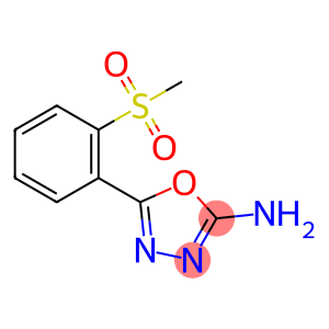5-[2-(甲磺酰基)苯基]-1,3,4-噁二唑-2-胺