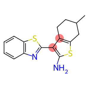 [3-(1,3-苯并噻唑-2-基)-6-甲基-4,5,6,7-四氢-1-苯并噻吩-2-基]胺