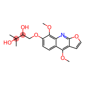 1-(4,8-DIMETHOXY-FURO[2,3-B]QUINOLIN-7-YLOXY)-3-METHYL-BUTANE-2,3-DIOL