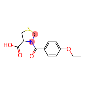 3-(4-ethoxybenzoyl)-1,3-thiazolidine-4-carboxylic acid