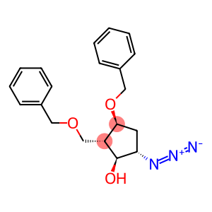 (1S,2S,3S,5S)-5-Azido-3-(phenylMethoxy)-2-[(phenylMethoxy)Methyl]cyclopentanol