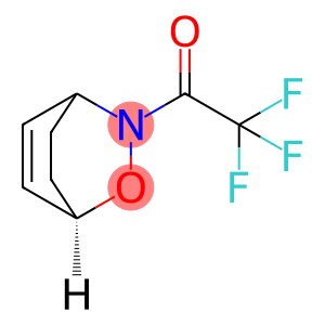 2-Oxa-3-azabicyclo[2.2.2]oct-5-ene, 3-(trifluoroacetyl)-, (1R)- (9CI)