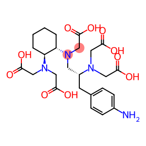 Glycine, N-[(2R)-3-(4-aminophenyl)-2-[bis(carboxymethyl)amino]propyl]-N-[(1S,2S)-2-[bis(carboxymethyl)amino]cyclohexyl]-