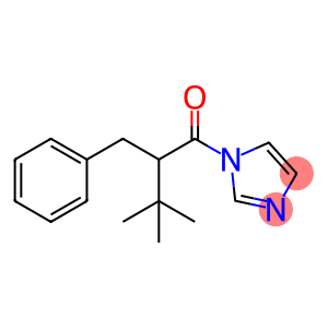 1H-Imidazole, 1-[3,3-dimethyl-1-oxo-2-(phenylmethyl)butyl]-, (-)- (9CI)