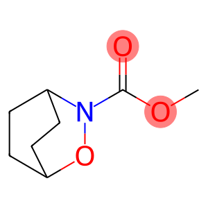 2-Oxa-3-azabicyclo[2.2.2]octane-3-carboxylic  acid,  methyl  ester,  radical  ion(1+)  (9CI)