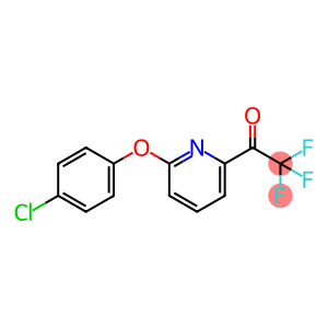 Ethanone, 1-[6-(4-chlorophenoxy)-2-pyridinyl]-2,2,2-trifluoro-
