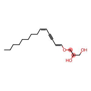 1,2-Propanediol,3-[(1E,5Z)-1,5-tetradecadien-3-ynyloxy]- (9CI)