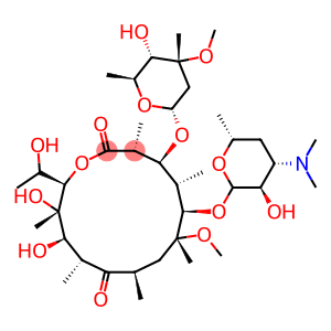 Erythromycin, 14-hydroxy-6-O-methyl-