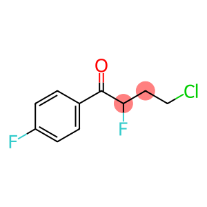 1-Butanone, 4-chloro-2-fluoro-1-(4-fluorophenyl)- (9CI)