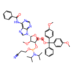 N-Benzoyl-5'-O-(4,4-dimethoxytrityl)-2'-O-methyladenosine-3'-(2-cyanoethyl-N,N-diisopropyl)phosphoramidite