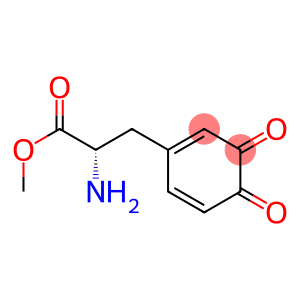 1,5-Cyclohexadiene-1-propanoic acid, alpha-amino-3,4-dioxo-, methyl ester, (alphaS)- (9CI)