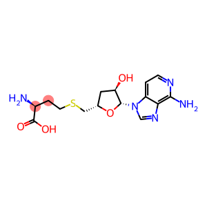 S-3'-deoxy-3-deazaadenosylhomocysteine