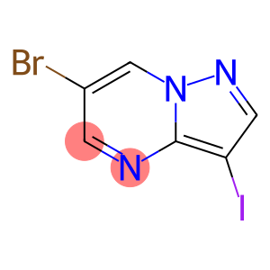 Pyrazolo[1,5-a]pyrimidine, 6-bromo-3-iodo-