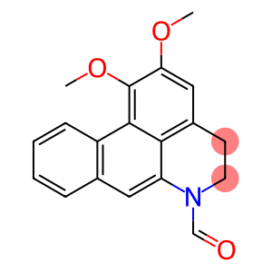 N-demethyl-N-formyldehydronuciferine