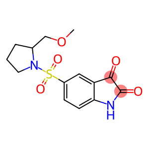 5-[[2-(methoxymethyl)-1-pyrrolidinyl]sulfonyl]-1H-indole-2