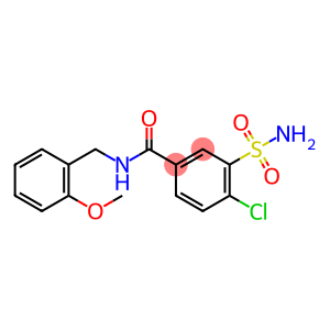 Benzamide, 3-(aminosulfonyl)-4-chloro-N-[(2-methoxyphenyl)methyl]-