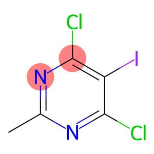 4,6-二氯-5-碘-2-甲基嘧啶