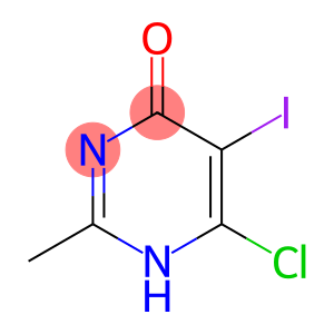 6-氯-5-碘-2-甲基嘧啶-4-酚