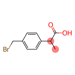 2-[(P-bromomethyl)phenyl] propionic acid