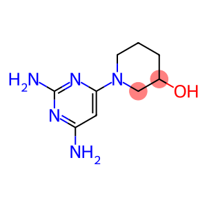 3-Piperidinol, 1-(2,6-diamino-4-pyrimidinyl)-