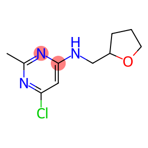 6-chloro-2-methyl-n-((tetrahydrofuran-2-yl)methyl)pyrimidin-4-amine