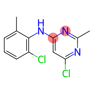 4-Pyrimidinamine, 6-chloro-N-(2-chloro-6-methylphenyl)-2-methyl-